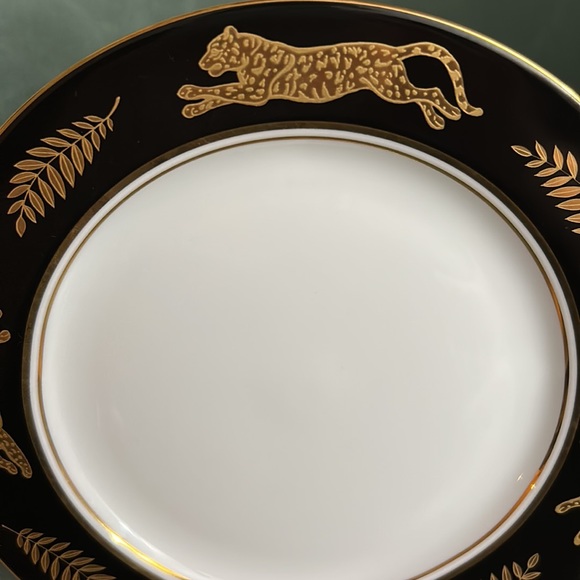 Lynn Chase Salad Plate Jaguar Gold 1998 - Picture 5 of 5